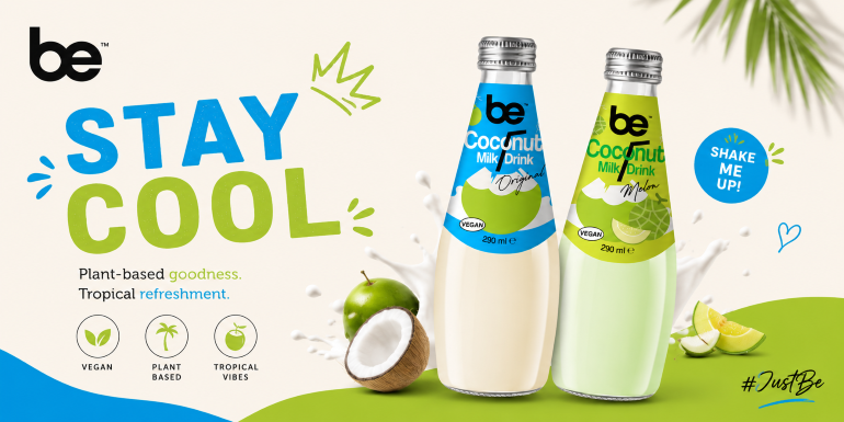 be™ Coconut Milk Drink - vegan, non-dairy, lactose-free Thai coconut milk in Tetra Pak