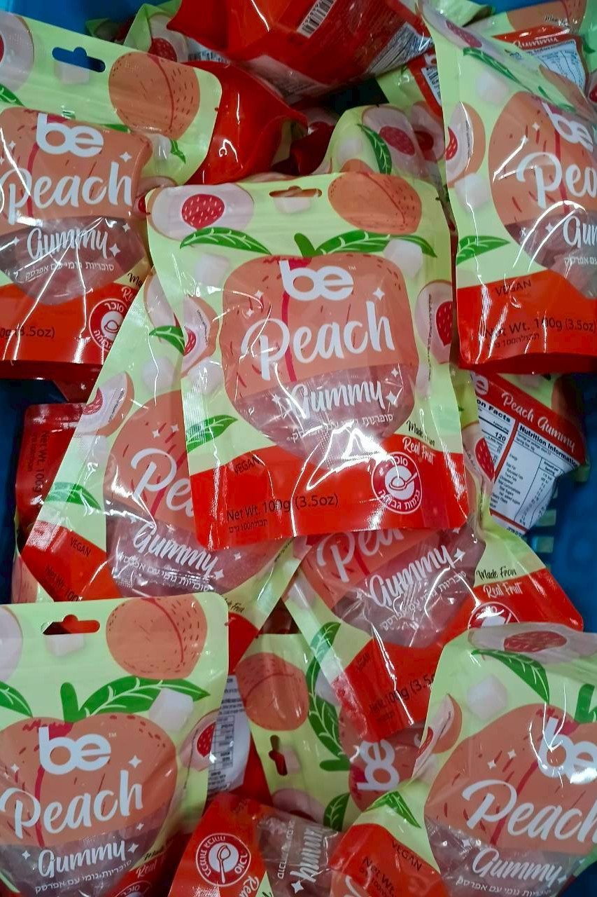 Premium fruit gummy packaged product made in Thailand