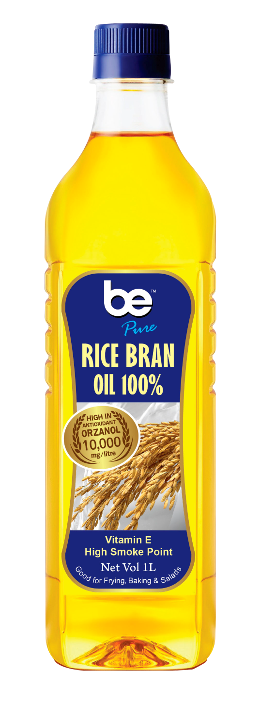 be™ Rice Bran Oil 100% bottle