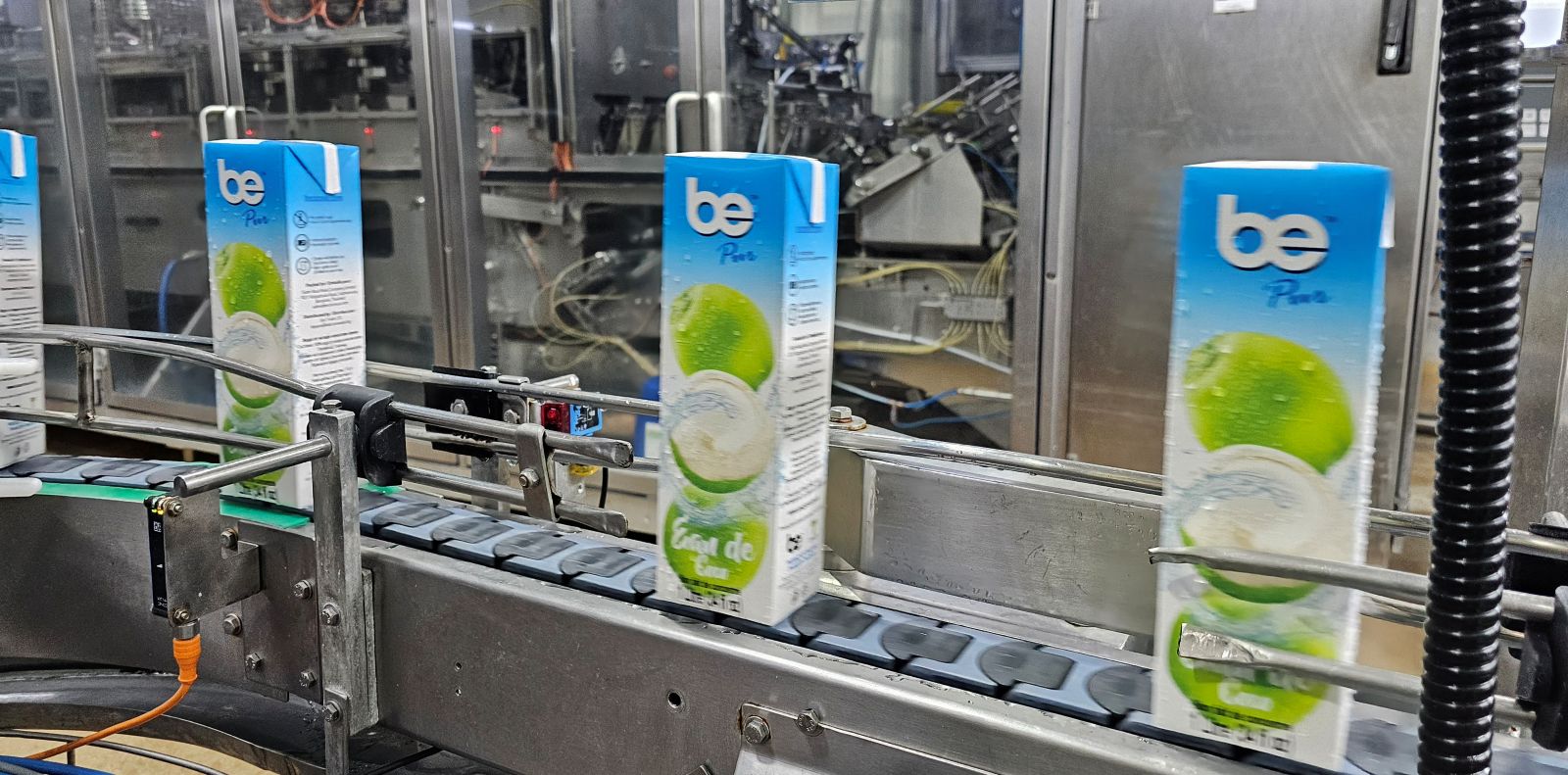 1L coconut water aseptic production line in Thailand manufacturing export beverages