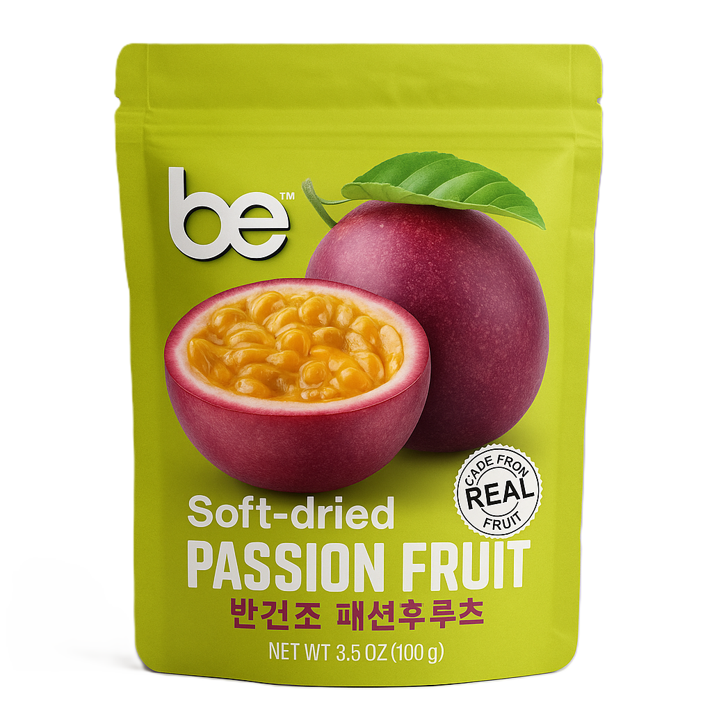 be Dried Passion Fruit snack made from real fruit Thailand